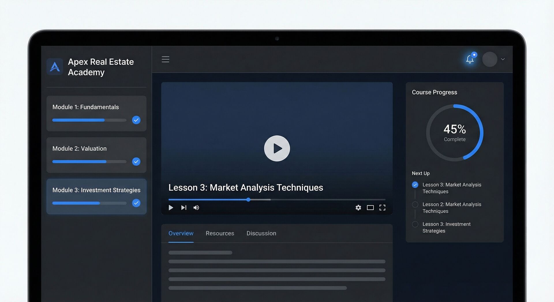 Course Platform Preview